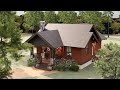 23'x29' (7x9m) Big Comfort in Small Spaces | Cozy Cottage House | Small House Ideas