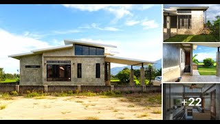 Airy and Cool Loft Style Cement House: Modern Living Redefined 🏠❄️