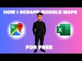 How I Scrape UNLIMITED Data For My Business, From Google Maps (FOR FREE)