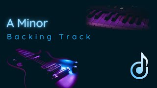 A Minor smooth jazz fusion guitar backing track | Slow Burn