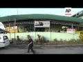 President Aquino visits Tacloban, one of the areas worst hit by the typhoon