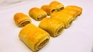 Simple Sausage Roll Recipe / How To Make Sausage Rolls/ Nigeria Sausage Roll