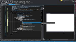 Wpf ListView Items Template example