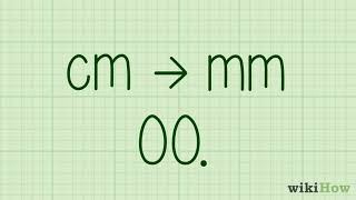 How To Convert Centimeters Cm To Millimeters Mm