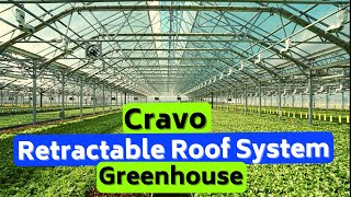 Amazing retractable roof system, Greenhouse Roof System