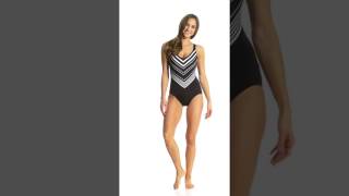 Active Spirit Women's Shore Point One Piece Swimsuit | SwimOutlet.com