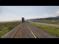 8kワイド動画🚃三陸鉄道36 700形🚃陸中野田➡️十府ヶ浦海岸🚃前面展望🚃💨