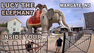 Lucy The Elephant at Margate, NJ - Complete Inside Tour - Before Lucy closes for repairs