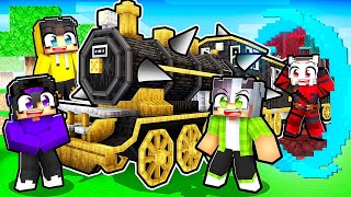 NEDEN Boyutlar Arası Tren İnşa Ederek Arkadaşlarımı Trolledim? 🚂 | Minecraft