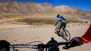 Riding inside of a (hopefully dormant) volcano -- Mountain Biking Nevado de Toluca