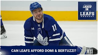 Toronto Maple Leafs want to bring back Max Domi & Tyler Bertuzzi but can they afford it?