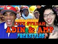 MY DAD REACTS TO Adin Ross & AMP Freestyle LIVE on Stream!! REACTION!!!!!