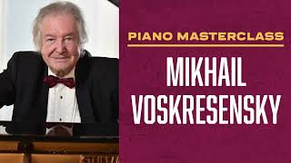 Piano Masterclass  Mikhail Voskresensky - Conservatory of Music at Brooklyn College Dec. 7, 2024