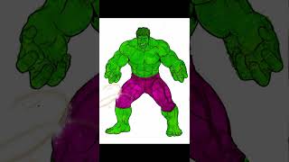 Avengers Video #4 | Hulk Coloring Page | #Hulk