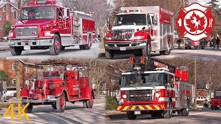 Christmas Parade - C-K Fire, Station 11, Ridgetown, 2018