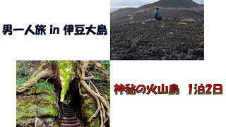 【火山島観光】レンタカーで行く伊豆大島1人旅