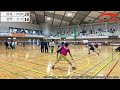 ラリー速すぎ！！元実業団 vs 現役日本福祉大学生〔バドミントン〕