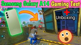 Samsung Galaxy A14 Free Fire Test 🤔 Samsung Galaxy A14 Gaming Test 👿 Samsung Galaxy A14 Unboxing 👻