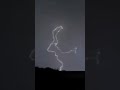 What does this lightning look like to you? #shorts