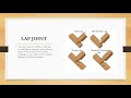 woodworking joints