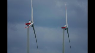 Wind farm Janneby, Enercon E-138/EP3 and E-115/EP3 wind turbines prototypes 22.05.2021