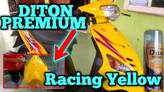 DITON PREMIUM KUNING MIRIP MIO SPORTY_Striping Bagusnya Di Timpa Clear/Tidak?