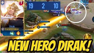 DIRAK NEW HERO 19 KILLS JUNGLE GAMEPLAY  | AoV | 傳說對決 | RoV | Liên Quân Mobile