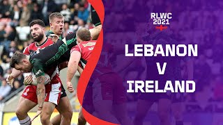 Lebanon take on Ireland in Group C | RLWC2021 Cazoo Match Highlights