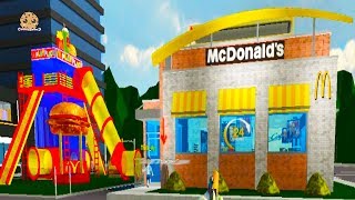 Working At McDonalds Fast Food Restaurant - Cookie Swirl C Roblox Game Video