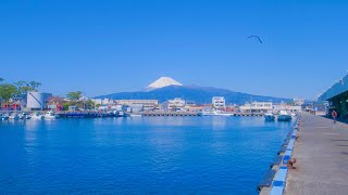 【4K 字幕付き】静岡県沼津市沼津港ラブライブ！！サンシャイン！の聖地周辺を散歩。