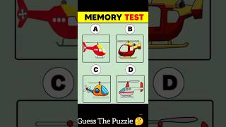 memory test || part -1 || puzzle#paheli #shorts