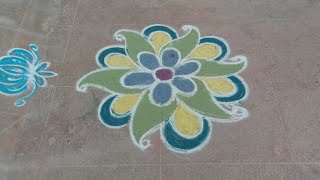 நவராத்திரி கோலம்/ரங்கோலி   Navaratri kolam/Rangoli