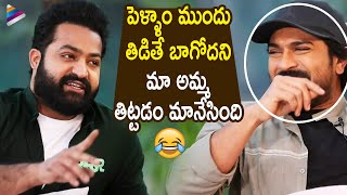 Jr NTR Reveals About the Women Who Control Him | RRR Team Chit Chat with MM Keeravani | Ram Charan