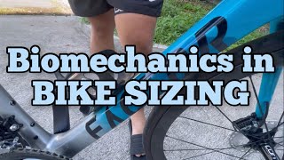 Bike Sizing using your Biomechanics Information