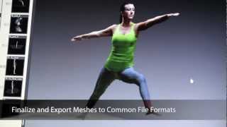 3D Scanner Software for Microsoft Kinect or Asus Xtion Sensor: KScan3D
