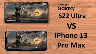 Samsung Galaxy S22 Ultra vs iPhone 13 Pro Max: PUBG MOBILE | Which Phone Is The Best For Gaming?