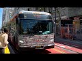 (TWIN PEAKS!!!) SF MUNI 2018 New Flyer XDE40 #8933 on L Taraval Bus