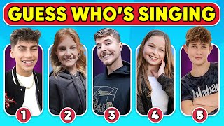 Guess Who Is Singing? | Salish Matter, Payton Delu, Royalty Family, MrBeast
