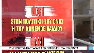 Λάρισα Συνεχίζονται οι αντιδράσεις για τα επιδόματα 160118