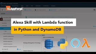 Alexa Skill with Lambda function in Python and DynamoDB