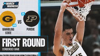 Purdue vs Grambling - First Round NCAA tournament extended highlights