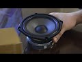 monacor sph 135 ad hifi bass speaker unboxing