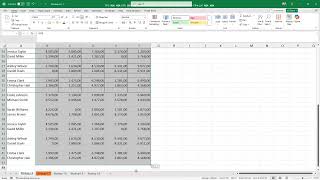 Excel'de Aralara boş satırlar eklerek toplamlar almak