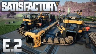 I Am Tired Of Crafting Solid Biofuel By Hand Time To Automate- Satisfactory Update 7 Episode 2