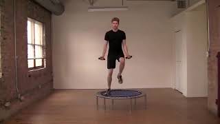 Rebounding Total Body Workout & Mini Trampoline Exercises