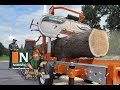 Norwood LumberPro HD36 mobilt båndsagbruk – manuelt eller hydraulisk … det er ditt valg!!