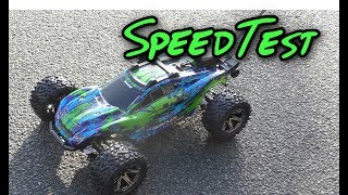 Traxxas Rustler 4x4 VXL Speedtest German