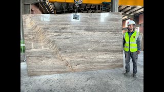 Iran Silver Travertine TITANIUM TRAVERTINE | BOLQA Stone Group