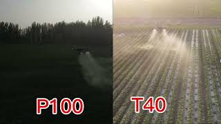 DJI T40 vs XAG P100 (Part 1)