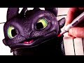 Let's Draw TOOTHLESS - HOW TO TRAIN YOUR DRAGON - FAN ART FRIDAY